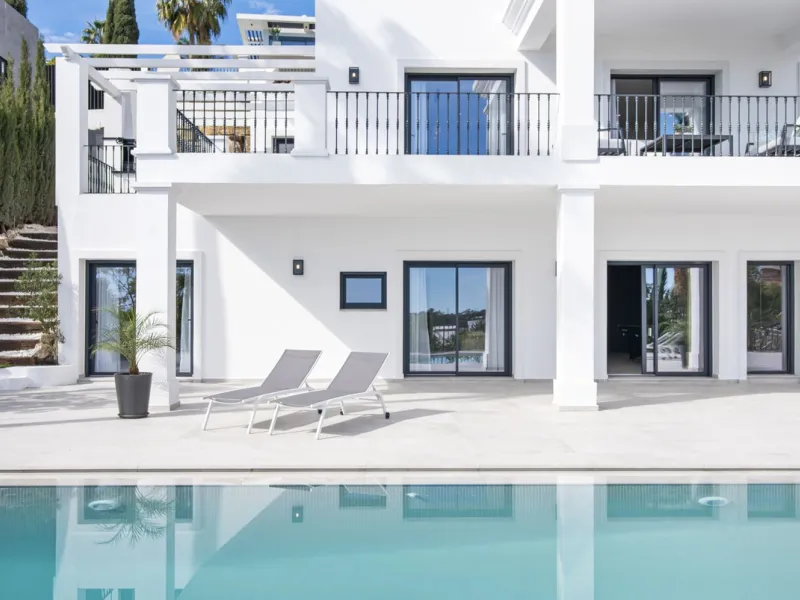 Fully renovated (key ready) completely furnished villa in the Los Flamingos Golf Resort (completed February 2024)