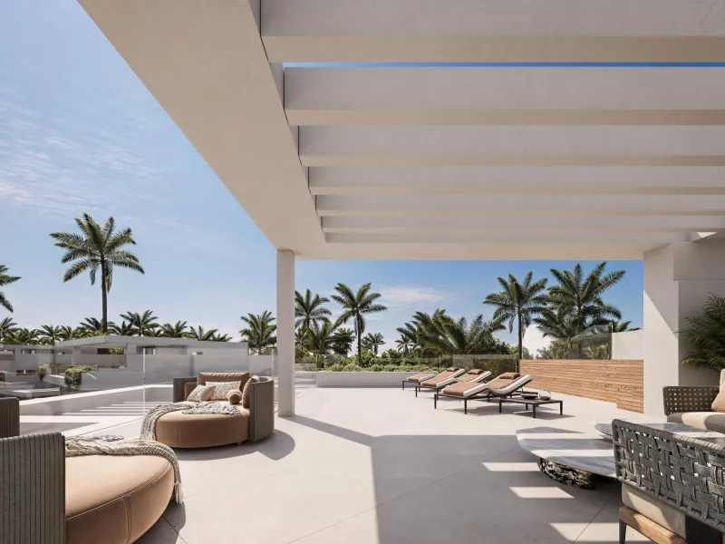 Luxury New Build Apartments in Estepona Just 400 m from the Beach& & Modern Mediterranean Living in Estepona& Discover an exclusive new residential development in Estepona, one of the most desirable coastal towns on the Costa del Sol. This elegan