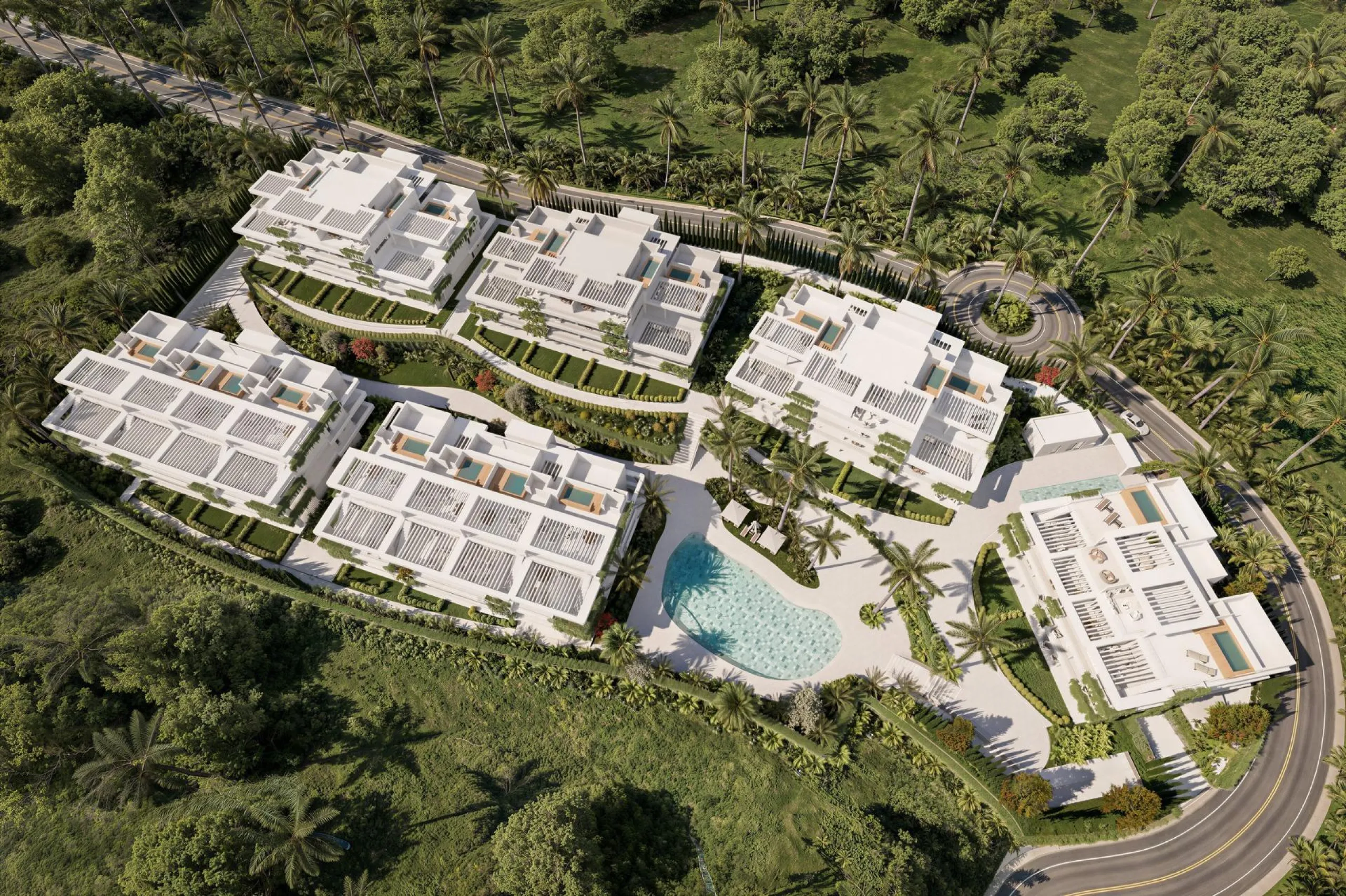 Luxury New Build Apartments in Estepona Just 400 m from the Beach& & Modern Mediterranean Living in Estepona& Discover an exclusive new residential development in Estepona, one of the most desirable coastal towns on the Costa del Sol. This elegan