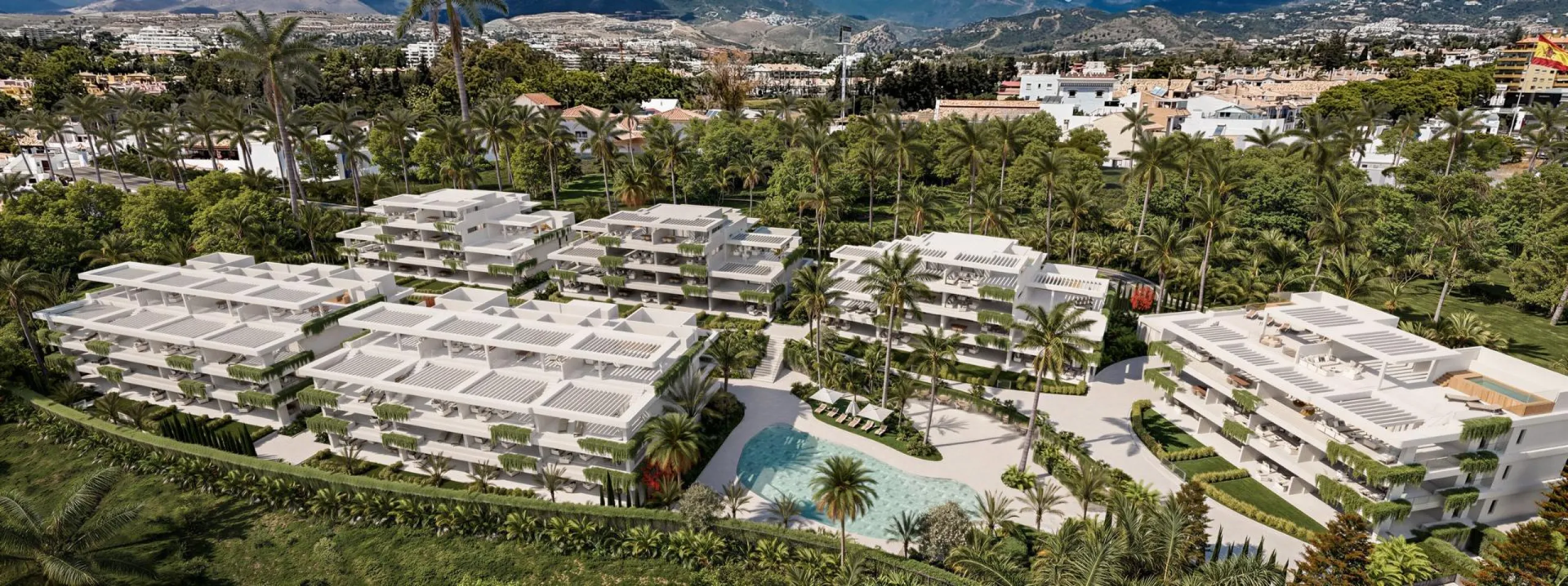Luxury New Build Apartments in Estepona Just 400 m from the Beach& & Modern Mediterranean Living in Estepona& Discover an exclusive new residential development in Estepona, one of the most desirable coastal towns on the Costa del Sol. This elegan