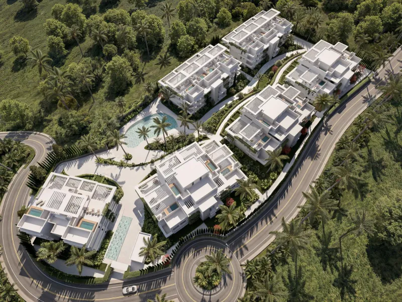 Luxury New Build Apartments in Estepona Just 400 m from the Beach& & Modern Mediterranean Living in Estepona& Discover an exclusive new residential development in Estepona, one of the most desirable coastal towns on the Costa del Sol. This elegan
