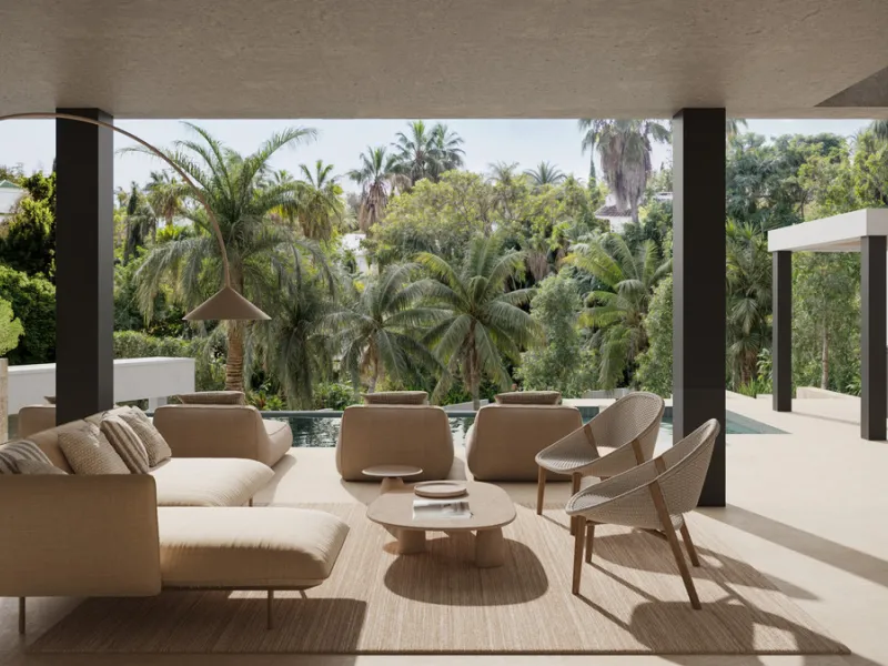 The exclusive villa is located in a prestigious community within the Golden Mile, a private retreat in one of the most sought-after locations in the area. Just minutes from the beach, Puente Romano and Marbella's most prestigious clubs.
