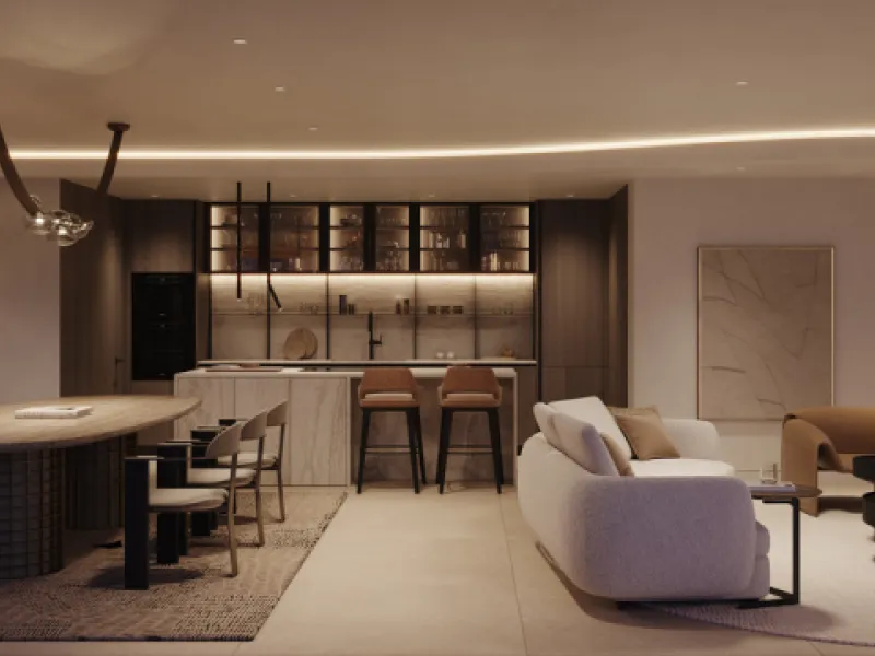 The exclusive villa is located in a prestigious community within the Golden Mile, a private retreat in one of the most sought-after locations in the area. Just minutes from the beach, Puente Romano and Marbella's most prestigious clubs.