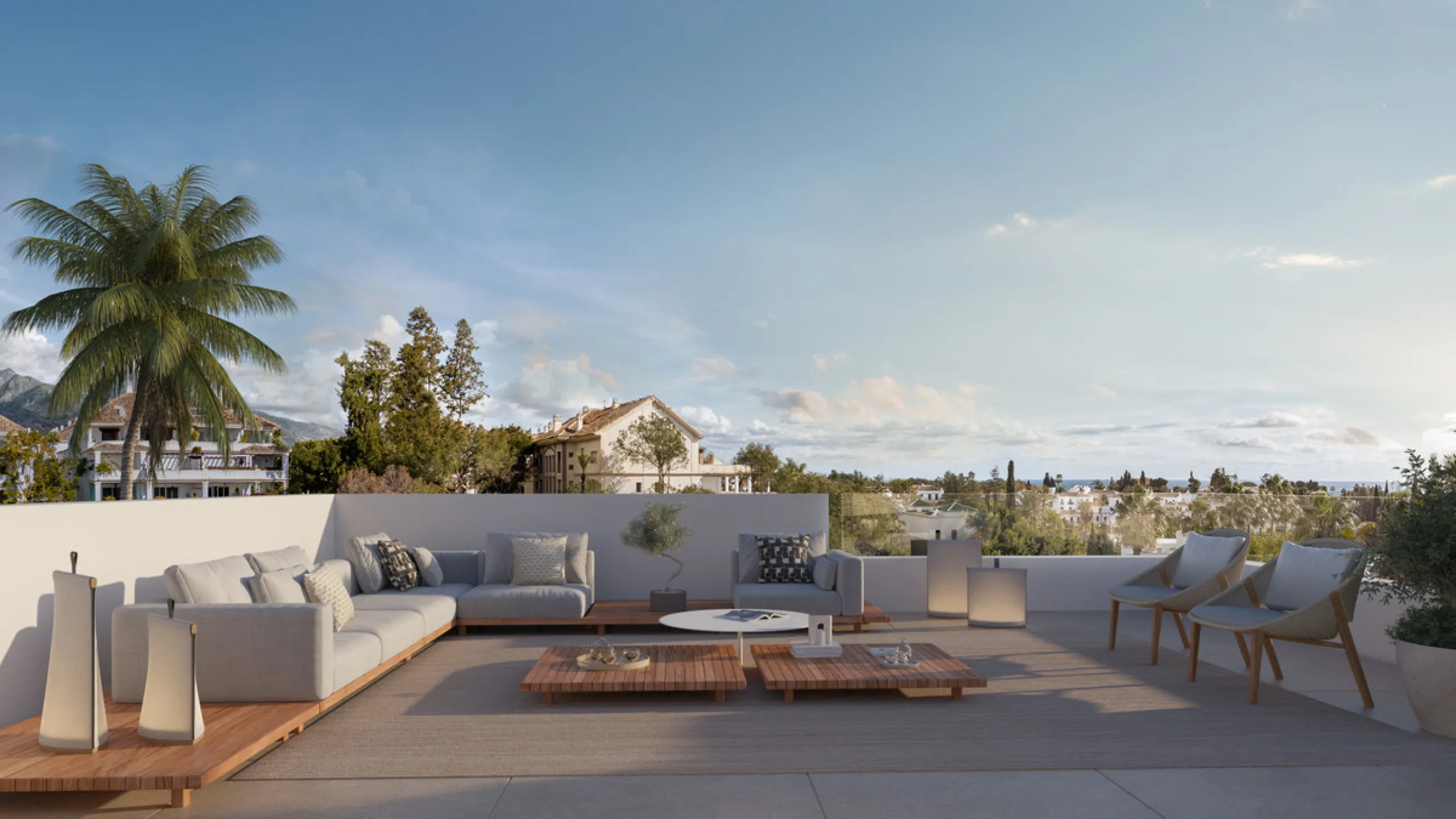 The exclusive villa is located in a prestigious community within the Golden Mile, a private retreat in one of the most sought-after locations in the area. Just minutes from the beach, Puente Romano and Marbella's most prestigious clubs.