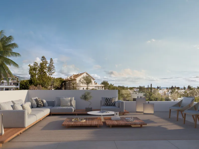 The exclusive villa is located in a prestigious community within the Golden Mile, a private retreat in one of the most sought-after locations in the area. Just minutes from the beach, Puente Romano and Marbella's most prestigious clubs.