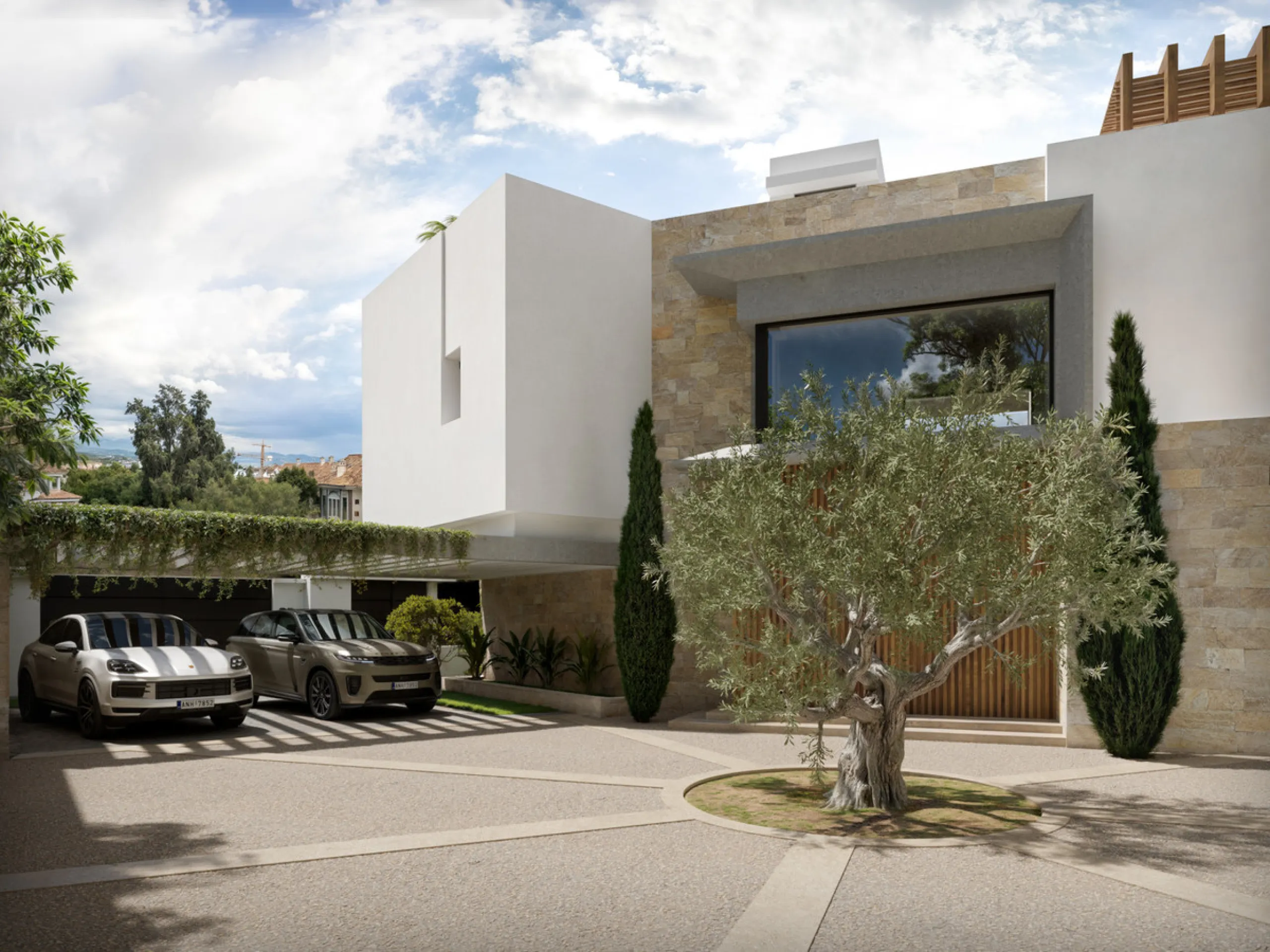 The exclusive villa is located in a prestigious community within the Golden Mile, a private retreat in one of the most sought-after locations in the area. Just minutes from the beach, Puente Romano and Marbella's most prestigious clubs.