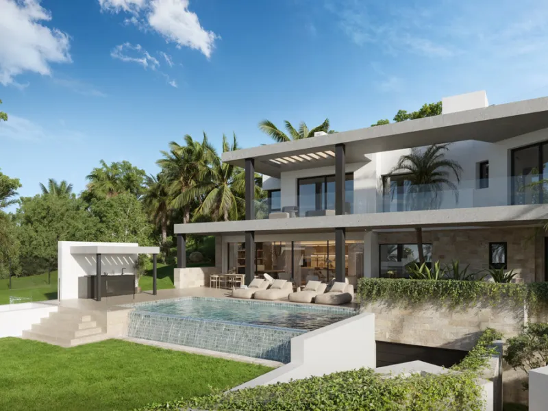 The exclusive villa is located in a prestigious community within the Golden Mile, a private retreat in one of the most sought-after locations in the area. Just minutes from the beach, Puente Romano and Marbella's most prestigious clubs.
