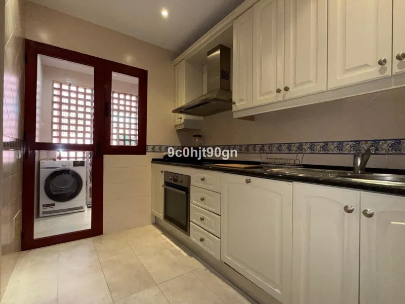 Located in the highly sought-after Jardines de Don Carlos community in Elviria, this spacious 3-bedroom apartment offers the perfect blend of comfort, style, and convenience—just a short walk from the beach, restaurants, and local amenities.