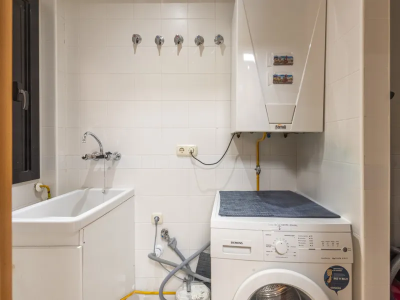 This modern and inviting two-bedroom apartment, nestled within the exclusive Las Mimosas complex, offers a truly exceptional living experience.