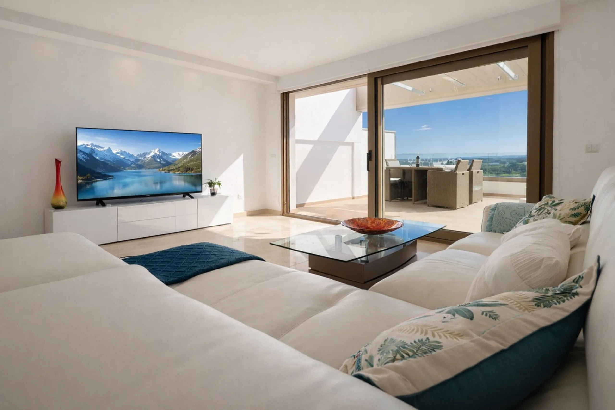 This elegant contemporary townhouse combines space, natural light and clean architectural lines, offering seamless indoor-outdoor living in a peaceful, high-quality setting. Finished with marble flooring throughout and a private elevator connecting all fl