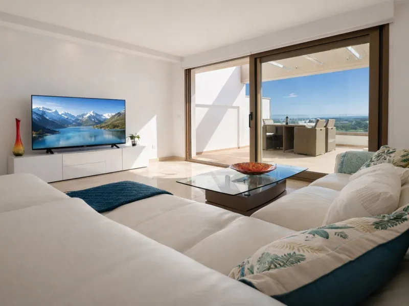 This elegant contemporary townhouse combines space, natural light and clean architectural lines, offering seamless indoor-outdoor living in a peaceful, high-quality setting. Finished with marble flooring throughout and a private elevator connecting all fl