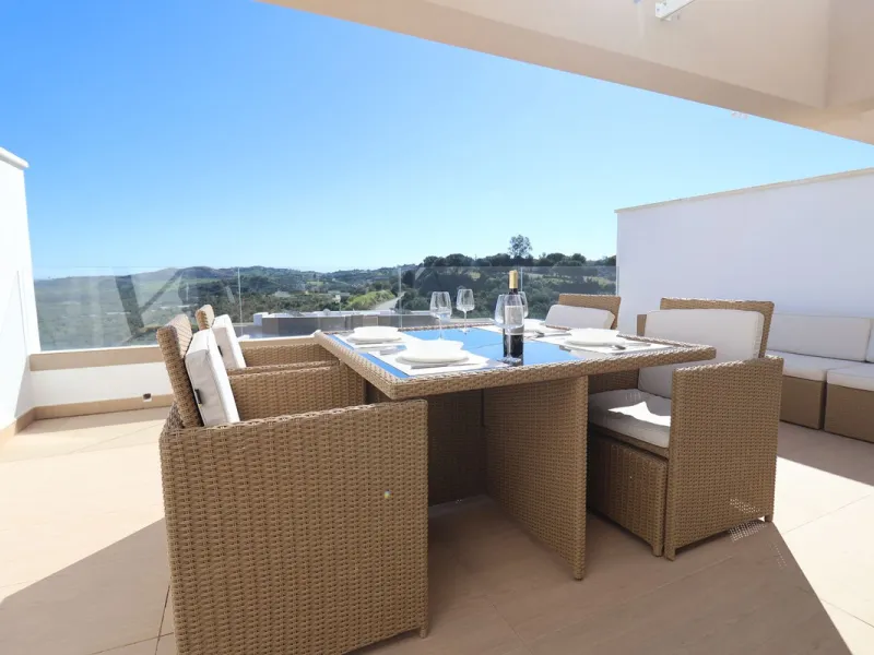 This elegant contemporary townhouse combines space, natural light and clean architectural lines, offering seamless indoor-outdoor living in a peaceful, high-quality setting. Finished with marble flooring throughout and a private elevator connecting all fl