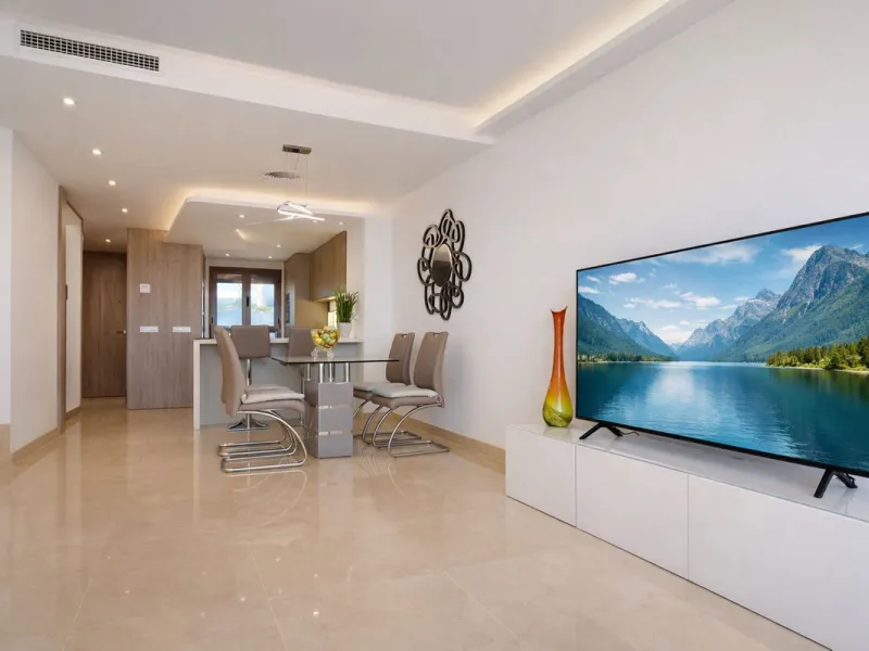 This elegant contemporary townhouse combines space, natural light and clean architectural lines, offering seamless indoor-outdoor living in a peaceful, high-quality setting. Finished with marble flooring throughout and a private elevator connecting all fl