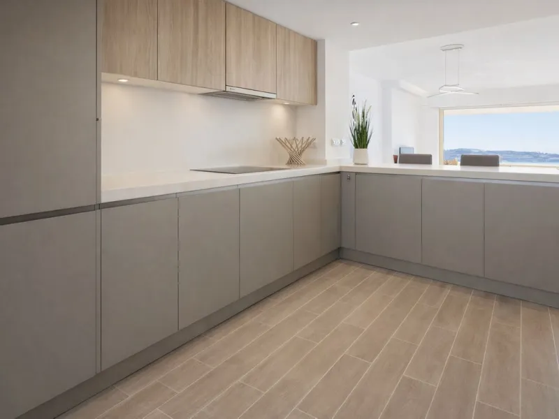 This elegant contemporary townhouse combines space, natural light and clean architectural lines, offering seamless indoor-outdoor living in a peaceful, high-quality setting. Finished with marble flooring throughout and a private elevator connecting all fl