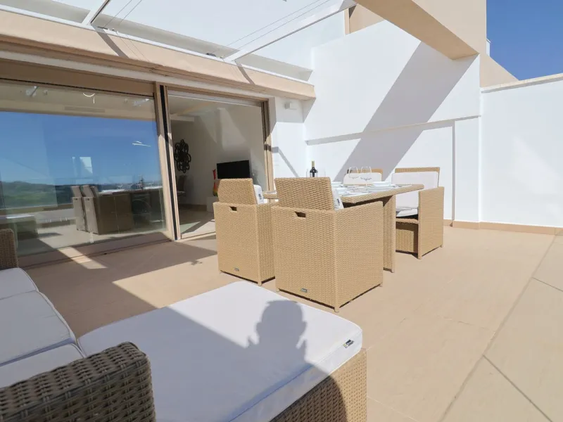 This elegant contemporary townhouse combines space, natural light and clean architectural lines, offering seamless indoor-outdoor living in a peaceful, high-quality setting. Finished with marble flooring throughout and a private elevator connecting all fl