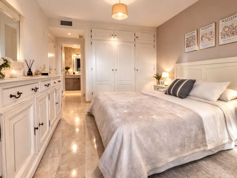 Located in the sought-after El Faro area, this bright and well-distributed mid-floor apartment offers the perfect balance between coastal living and everyday convenience. Just a five-minute walk from the beach and local amenities, and a five-minute drive 