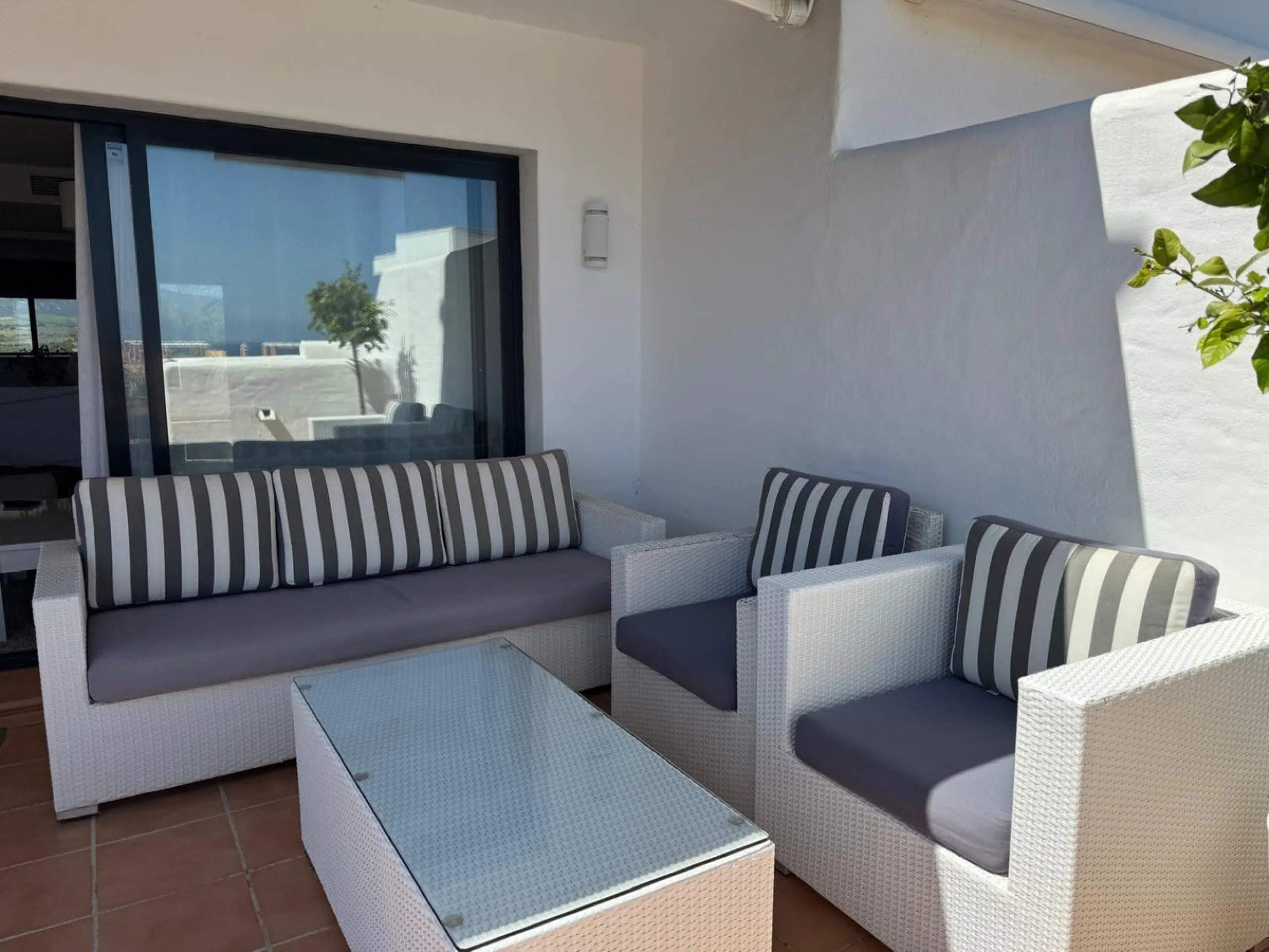 Experience unparalleled coastal living in this immaculate 2-bedroom, 2-bathroom apartment located within the highly sought-after Lotus Dona Julia. Nestled in the heart of Dona Julia Golf Course, the residence comes fully furnished and boasts full frontal 