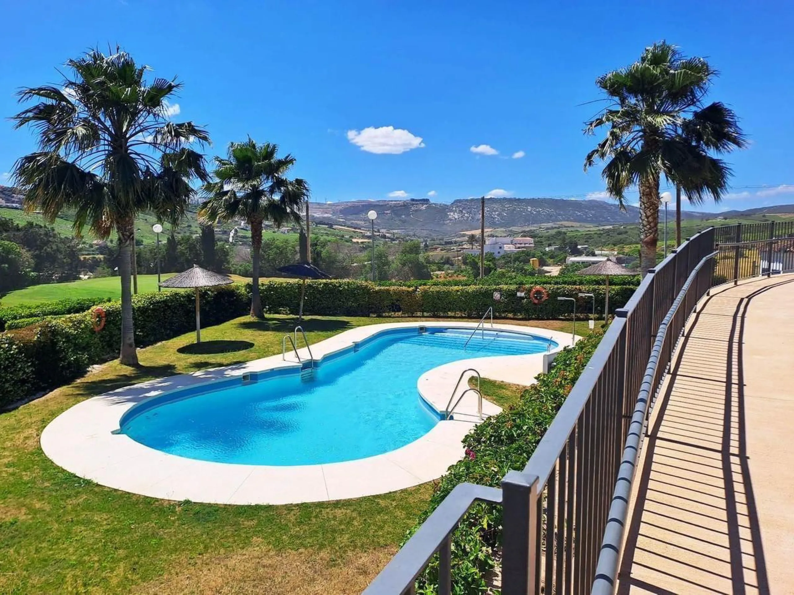 Experience unparalleled coastal living in this immaculate 2-bedroom, 2-bathroom apartment located within the highly sought-after Lotus Dona Julia. Nestled in the heart of Dona Julia Golf Course, the residence comes fully furnished and boasts full frontal 