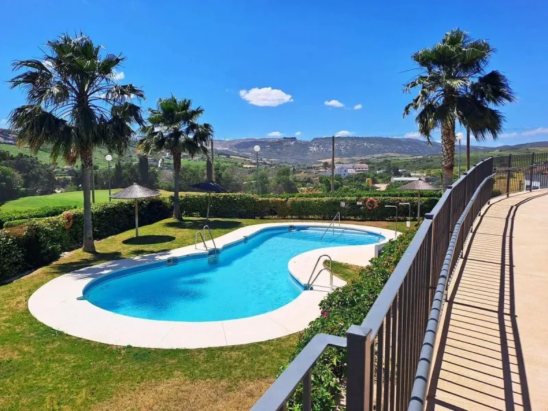 Experience unparalleled coastal living in this immaculate 2-bedroom, 2-bathroom apartment located within the highly sought-after Lotus Dona Julia. Nestled in the heart of Dona Julia Golf Course, the residence comes fully furnished and boasts full frontal 
