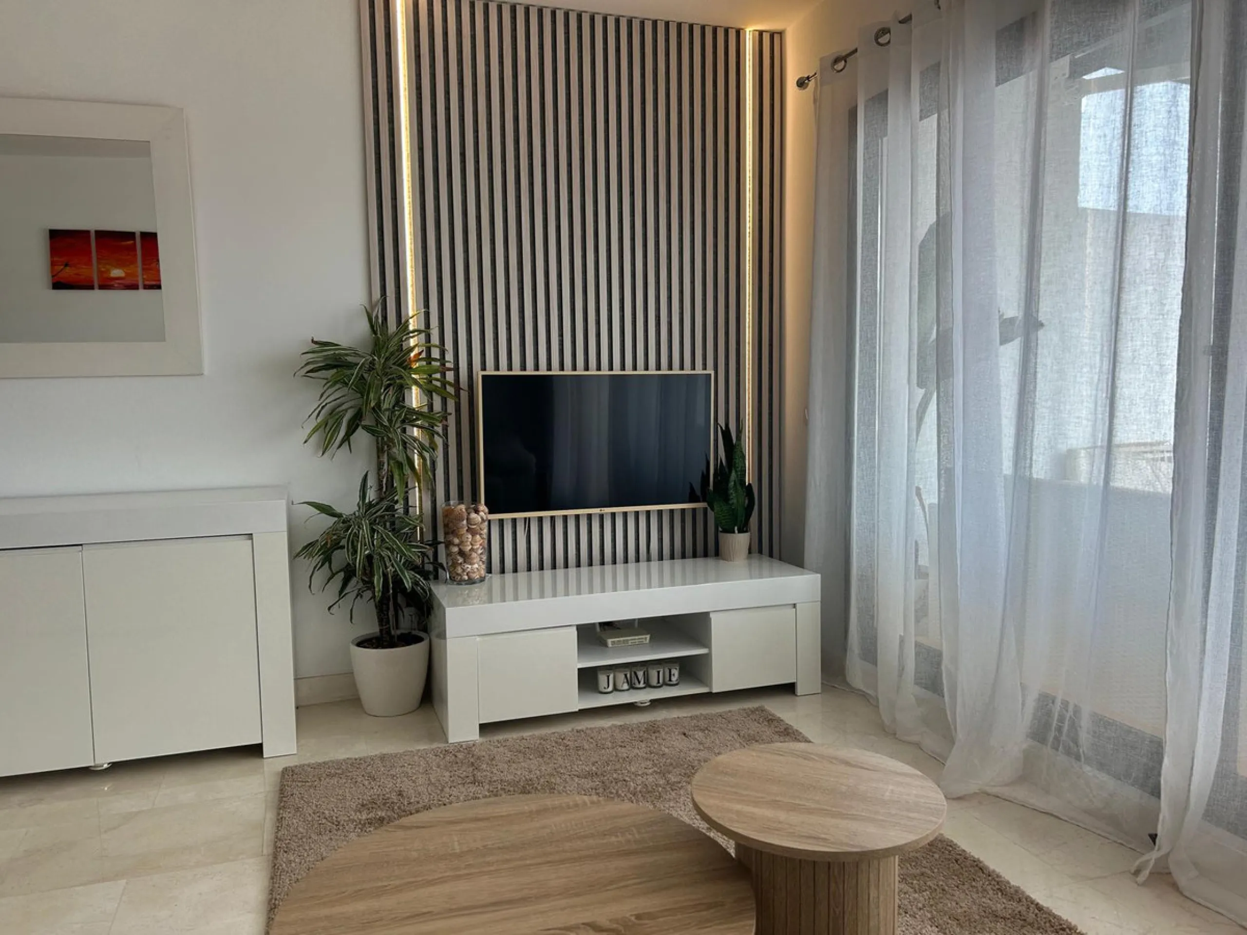Experience unparalleled coastal living in this immaculate 2-bedroom, 2-bathroom apartment located within the highly sought-after Lotus Dona Julia. Nestled in the heart of Dona Julia Golf Course, the residence comes fully furnished and boasts full frontal 