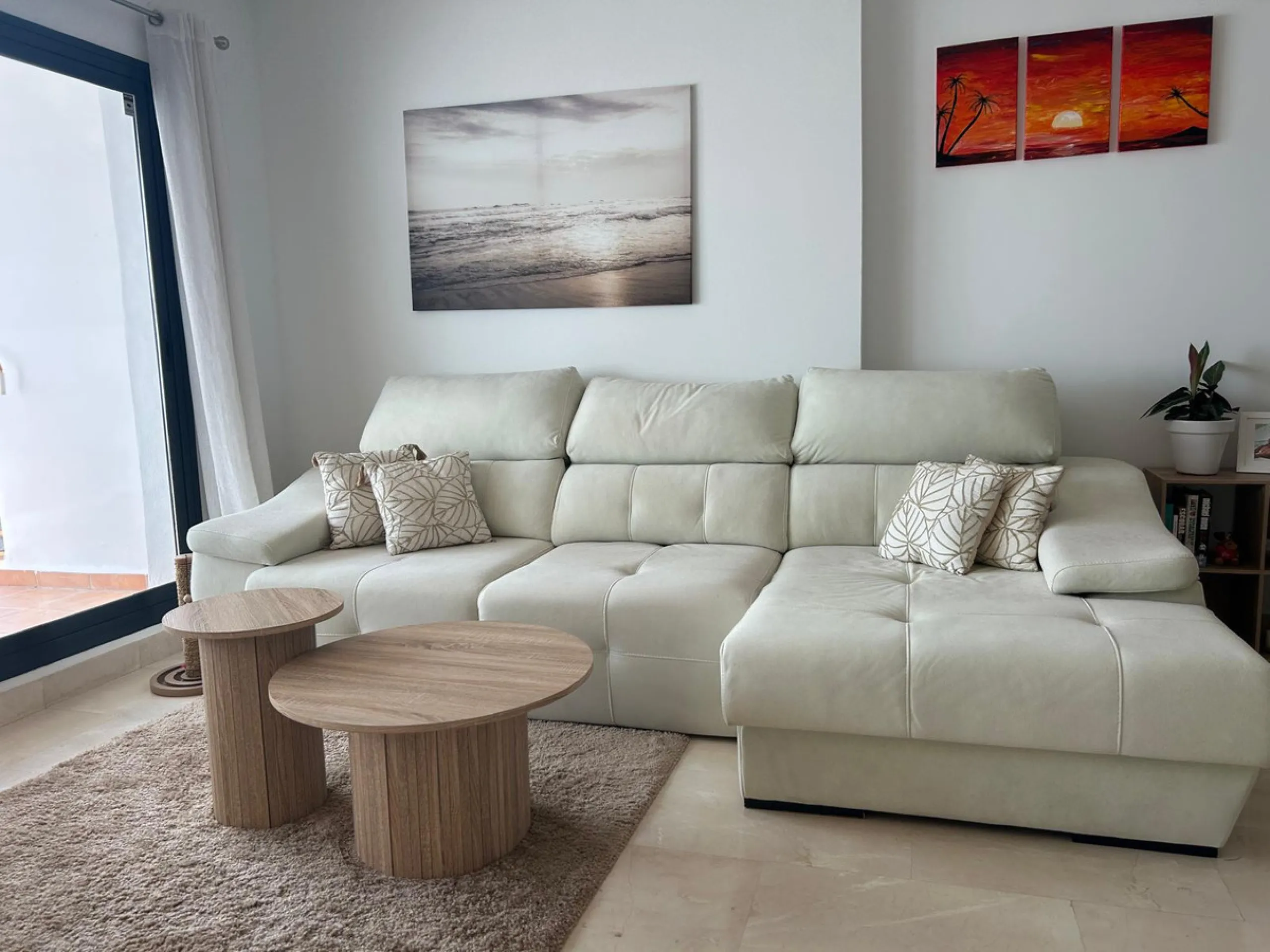 Experience unparalleled coastal living in this immaculate 2-bedroom, 2-bathroom apartment located within the highly sought-after Lotus Dona Julia. Nestled in the heart of Dona Julia Golf Course, the residence comes fully furnished and boasts full frontal 