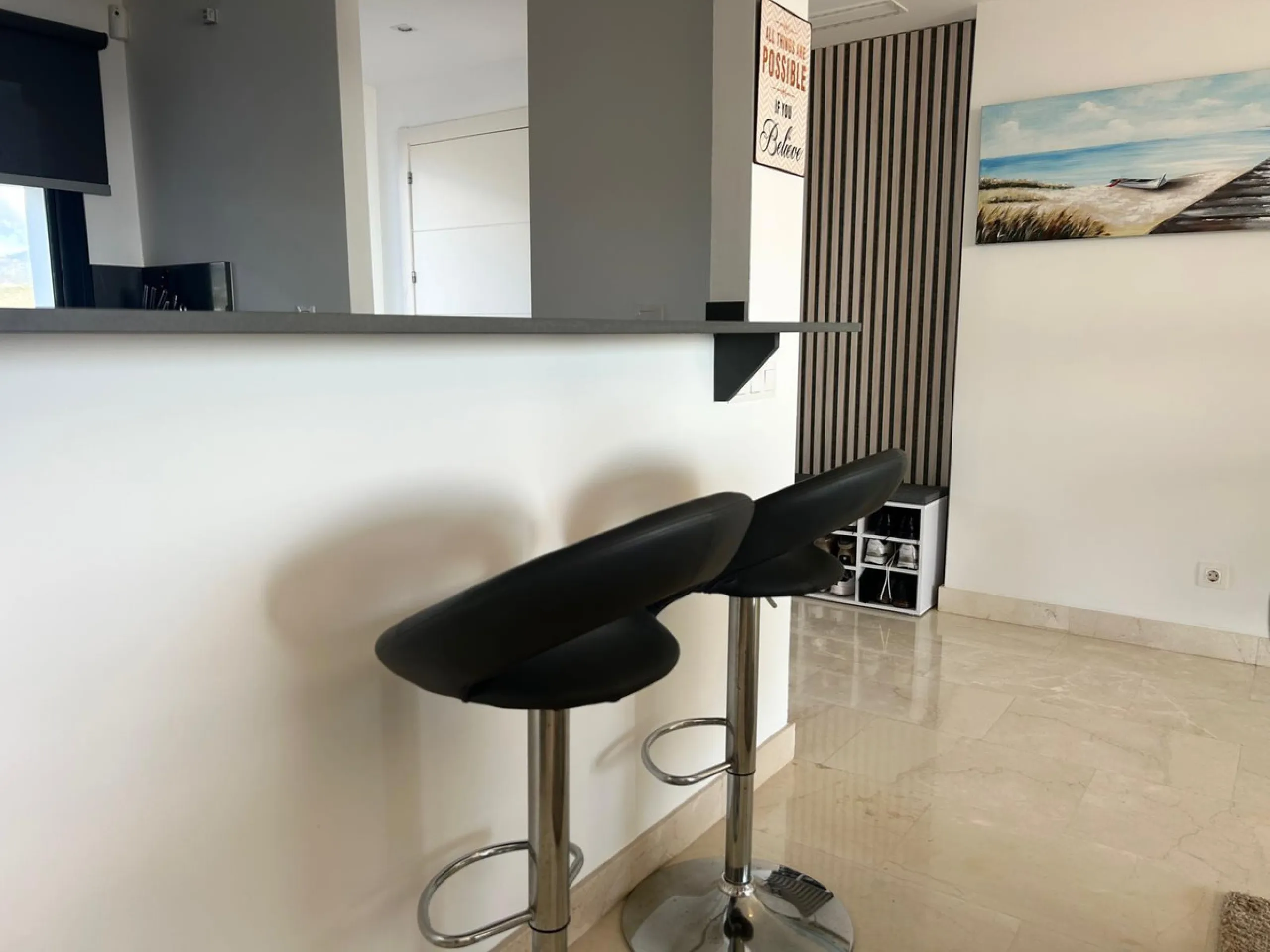 Experience unparalleled coastal living in this immaculate 2-bedroom, 2-bathroom apartment located within the highly sought-after Lotus Dona Julia. Nestled in the heart of Dona Julia Golf Course, the residence comes fully furnished and boasts full frontal 