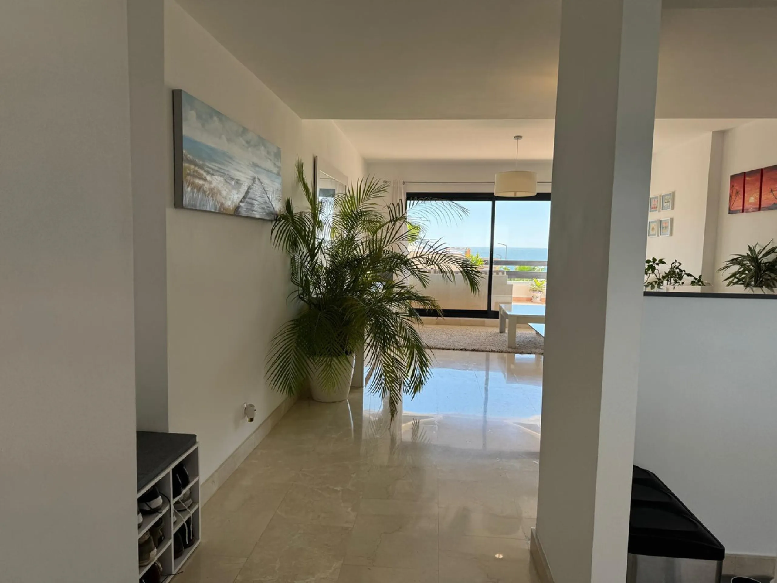 Experience unparalleled coastal living in this immaculate 2-bedroom, 2-bathroom apartment located within the highly sought-after Lotus Dona Julia. Nestled in the heart of Dona Julia Golf Course, the residence comes fully furnished and boasts full frontal 