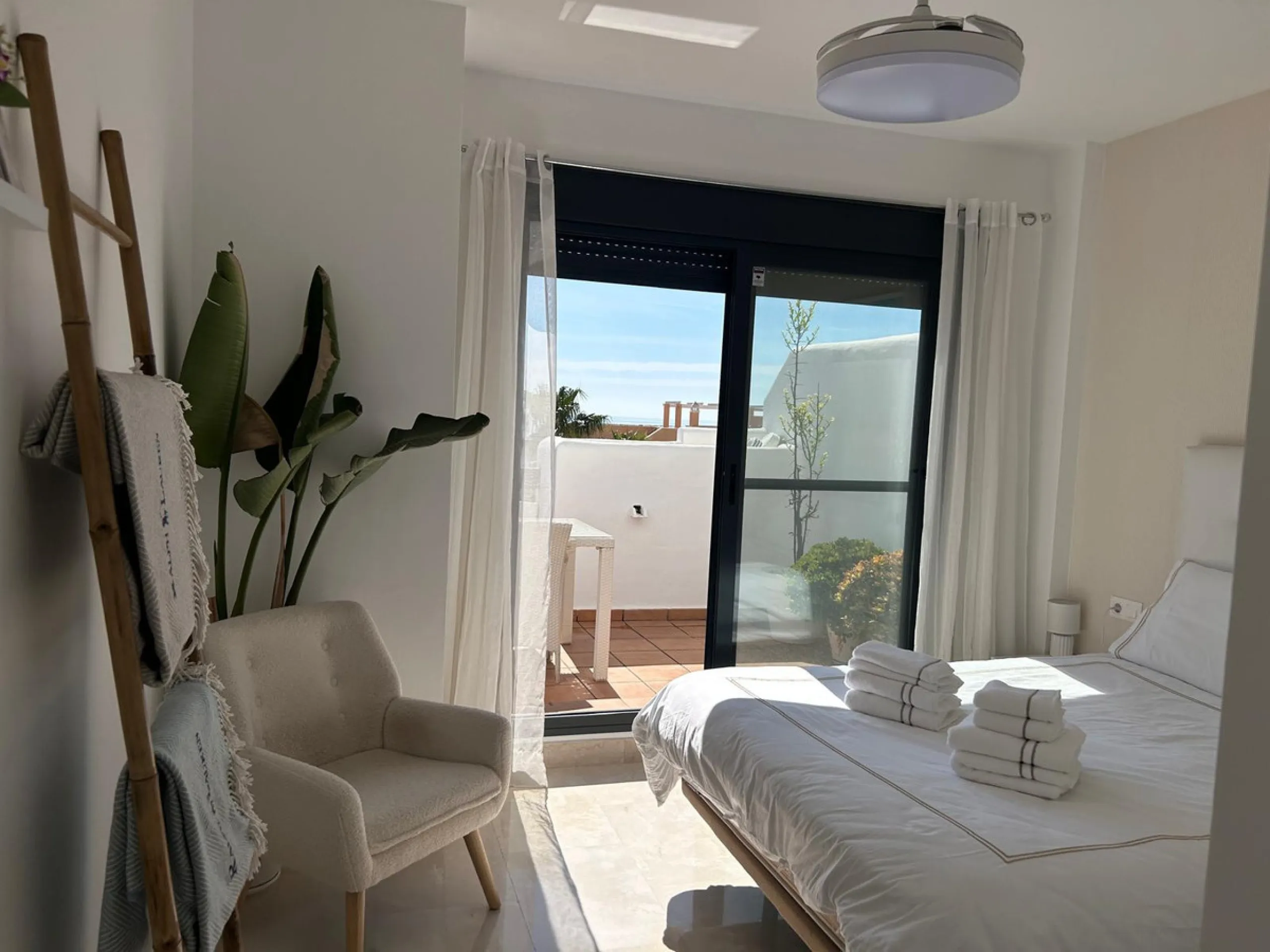 Experience unparalleled coastal living in this immaculate 2-bedroom, 2-bathroom apartment located within the highly sought-after Lotus Dona Julia. Nestled in the heart of Dona Julia Golf Course, the residence comes fully furnished and boasts full frontal 