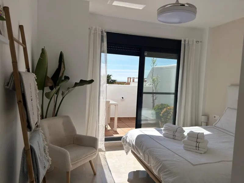 Experience unparalleled coastal living in this immaculate 2-bedroom, 2-bathroom apartment located within the highly sought-after Lotus Dona Julia. Nestled in the heart of Dona Julia Golf Course, the residence comes fully furnished and boasts full frontal 