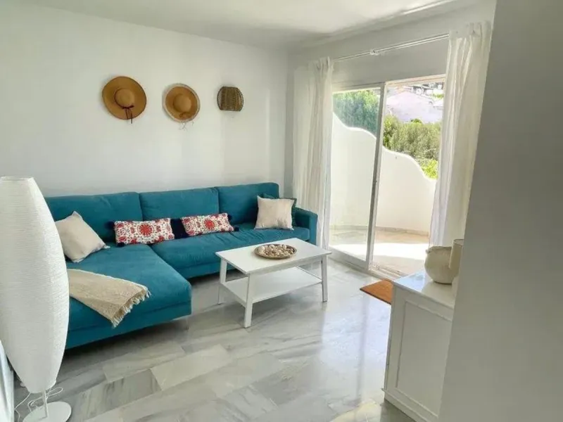 Apartment - Ground Floor Apartment в продаже в Mijas, Málaga. В доме 2 спален и 2 ванных комнат. Площадь дома 85 м²