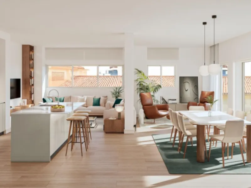 Located in a quiet and peaceful residential area in the east of Málaga, this exclusive property is ideal for those seeking a relaxed environment without giving up proximity to the city center. Monte Sancha stands out for its residential character, serene 