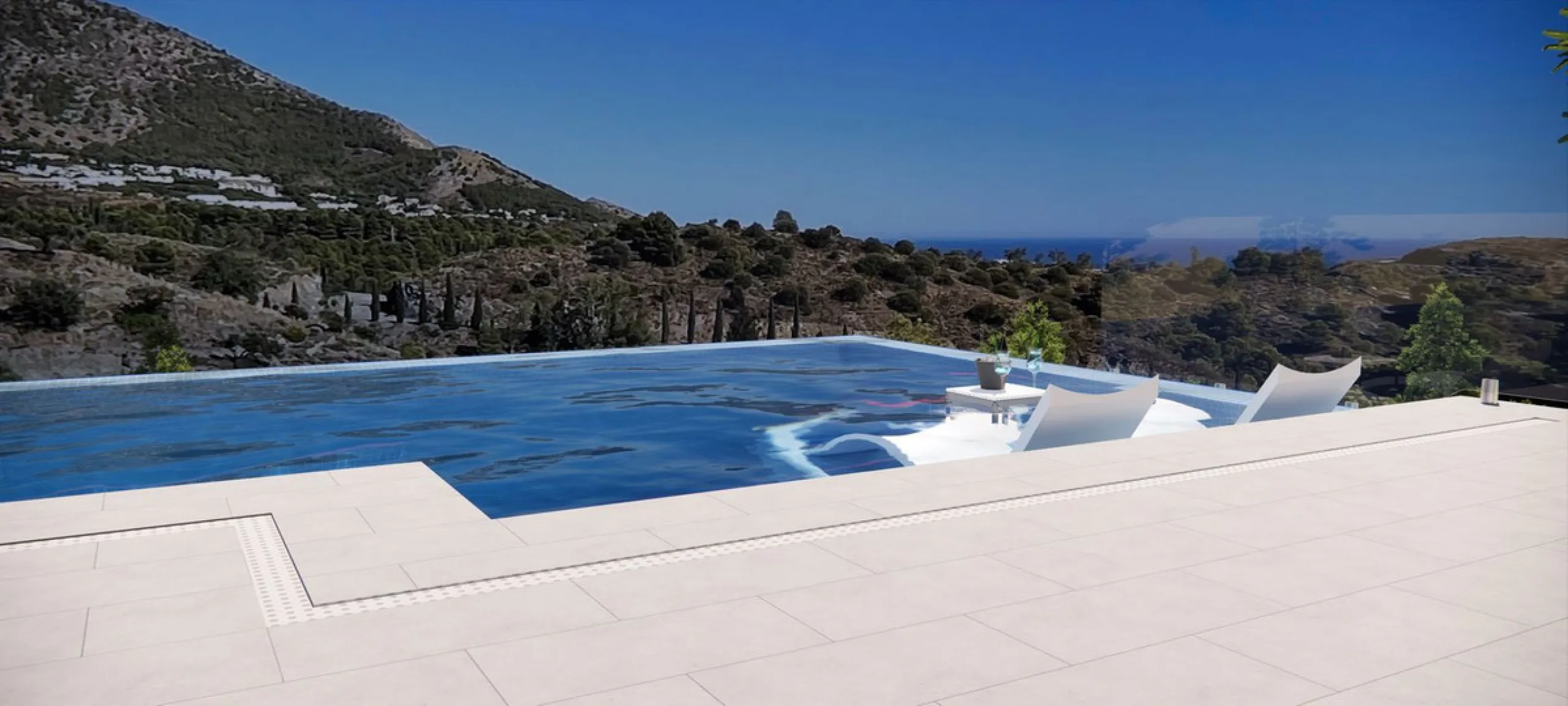 Discover this charming luxury villa in Mijas, a modern gem with panoramic sea and mountain views, designed to offer an unparalleled experience in the captivating setting and spectacular climate of the Costa del Sol.