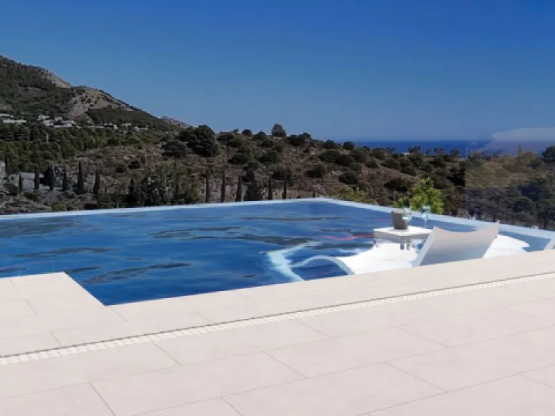 Discover this charming luxury villa in Mijas, a modern gem with panoramic sea and mountain views, designed to offer an unparalleled experience in the captivating setting and spectacular climate of the Costa del Sol.