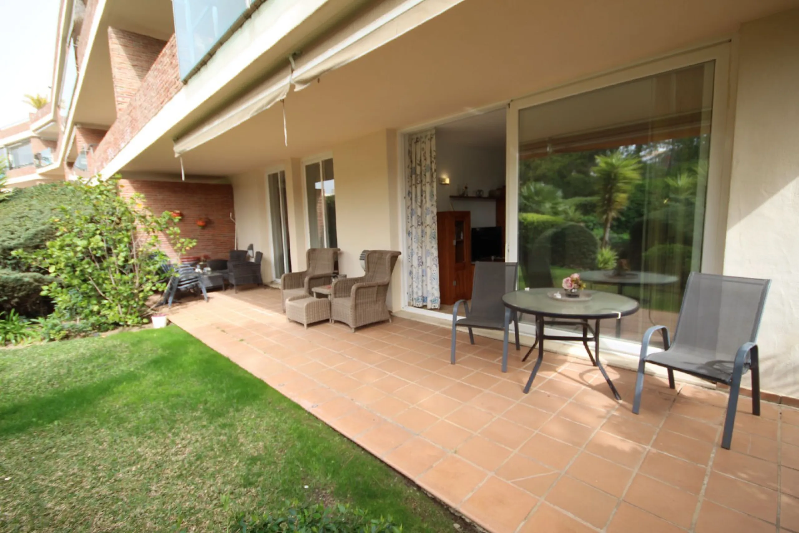 Apartment - Ground Floor Apartment в продаже в Mijas, Málaga. В доме 2 спален и 2 ванных комнат. Площадь дома 84 м²