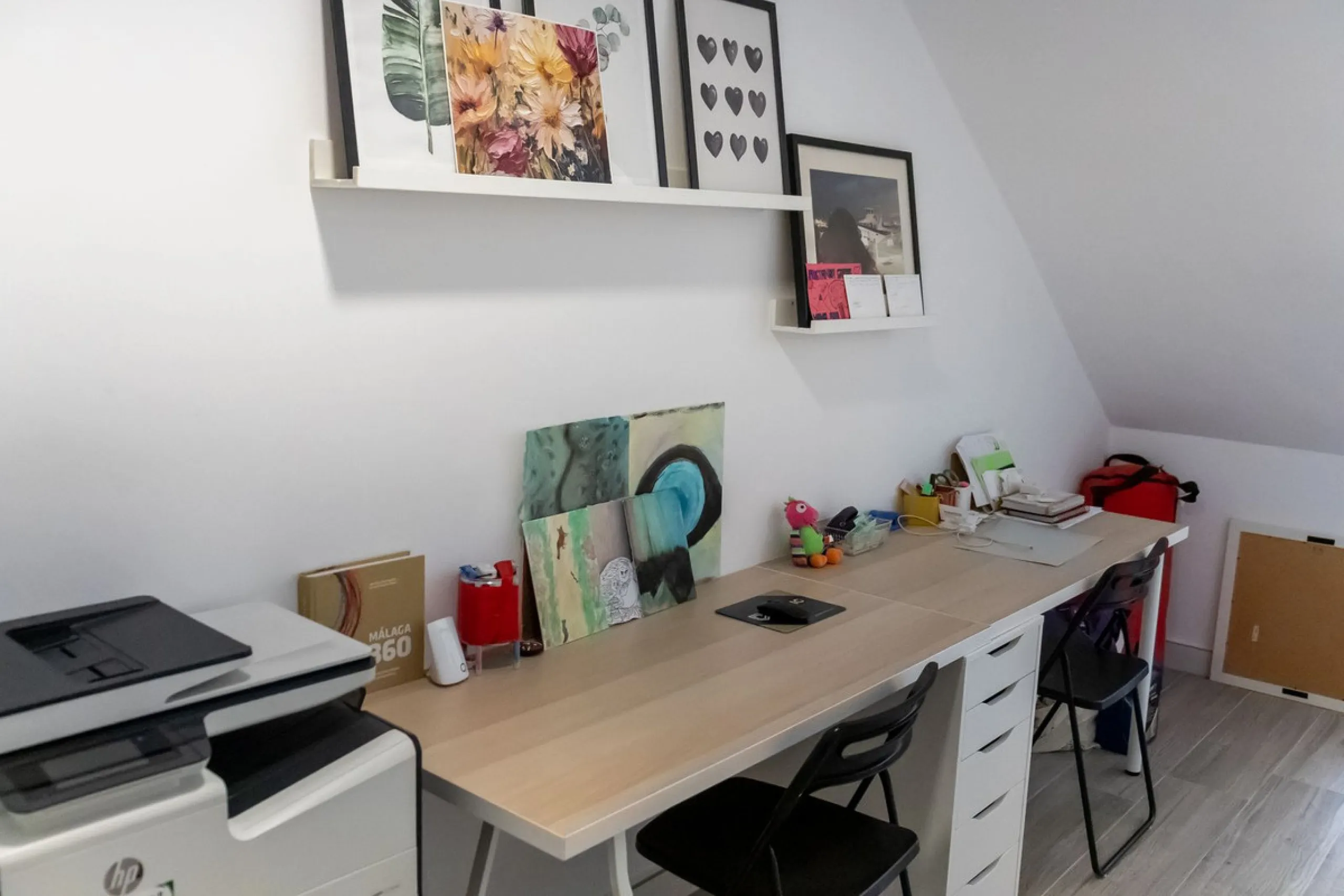 Spectacular Home with Sea Views, 2 Parking Spaces, and Private Office next to the Benalmádena Stupa