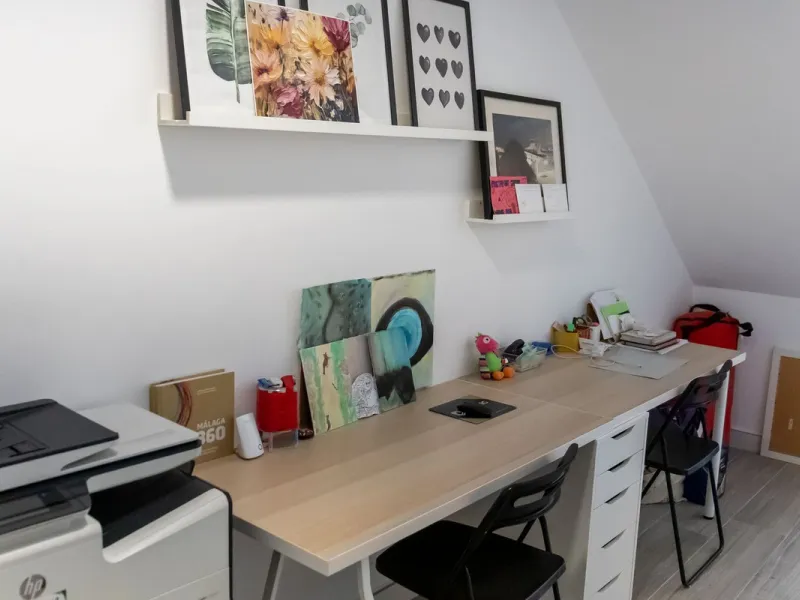 Spectacular Home with Sea Views, 2 Parking Spaces, and Private Office next to the Benalmádena Stupa