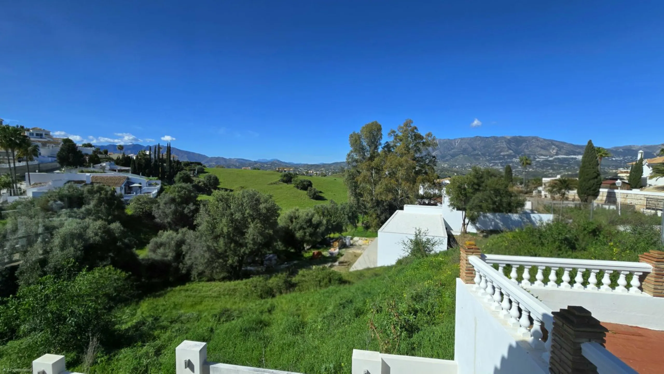 JUST ON THE MARKET. INCREDIBLE DETATCHED VILLA  WITH MODERN SKANDANAVIAN STYLE DESIGN. EXCLUSIVE  URBANISATION IN CERROS DE AGUILA. ONLY € 995,000. BARGAIN.