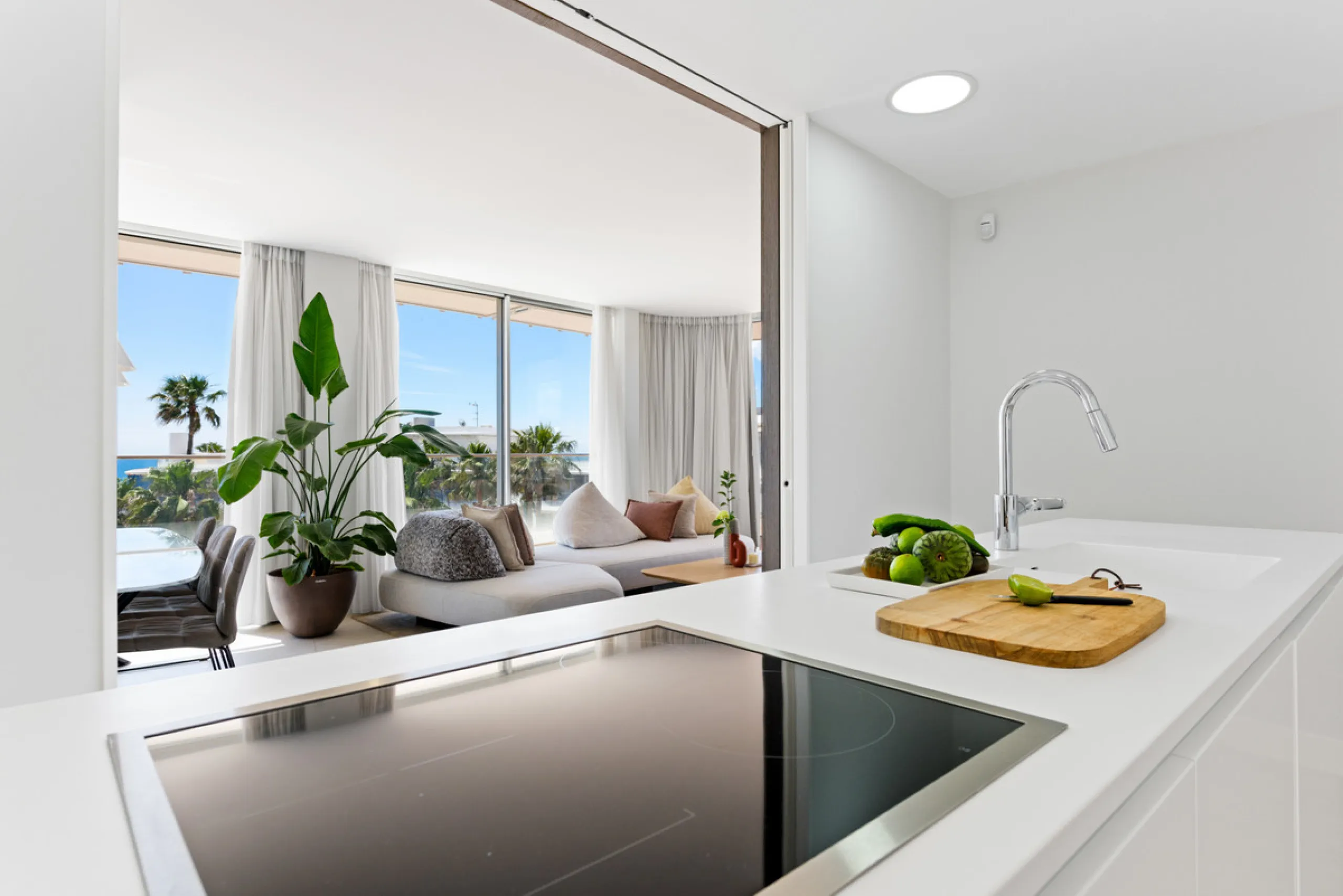 A three-bedroom penthouse located in one of Estepona's most prestigious frontline beach developments, offering uninterrupted Mediterranean views and contemporary coastal living.