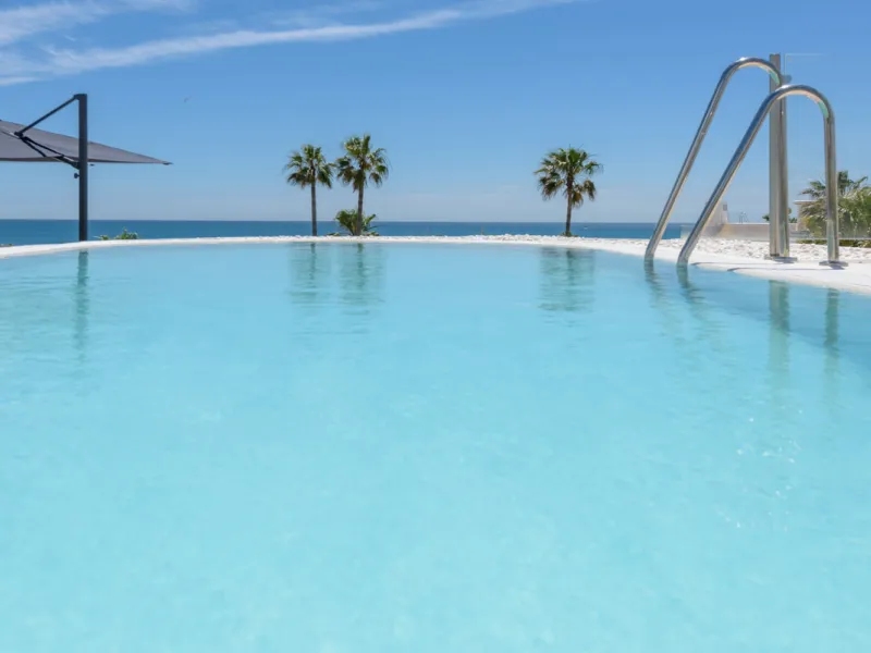 A three-bedroom penthouse located in one of Estepona's most prestigious frontline beach developments, offering uninterrupted Mediterranean views and contemporary coastal living.