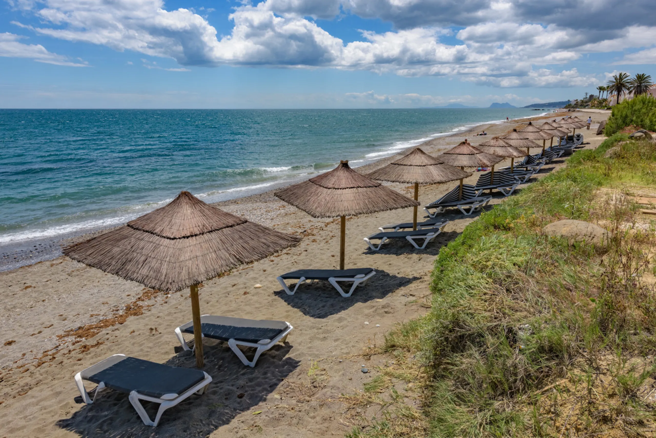 A three-bedroom penthouse located in one of Estepona's most prestigious frontline beach developments, offering uninterrupted Mediterranean views and contemporary coastal living.