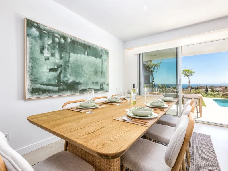 4 Bedroom Corner Townhouse With Private Pool and Panoramic Sea, Gibraltar and Africa Views