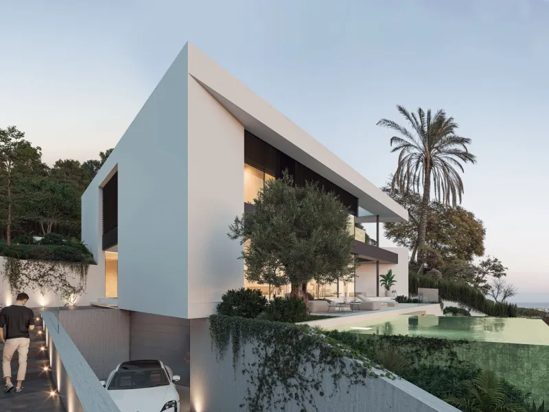 Luxe-Villa in Neubau in Premia de Dalt, Barcelona
