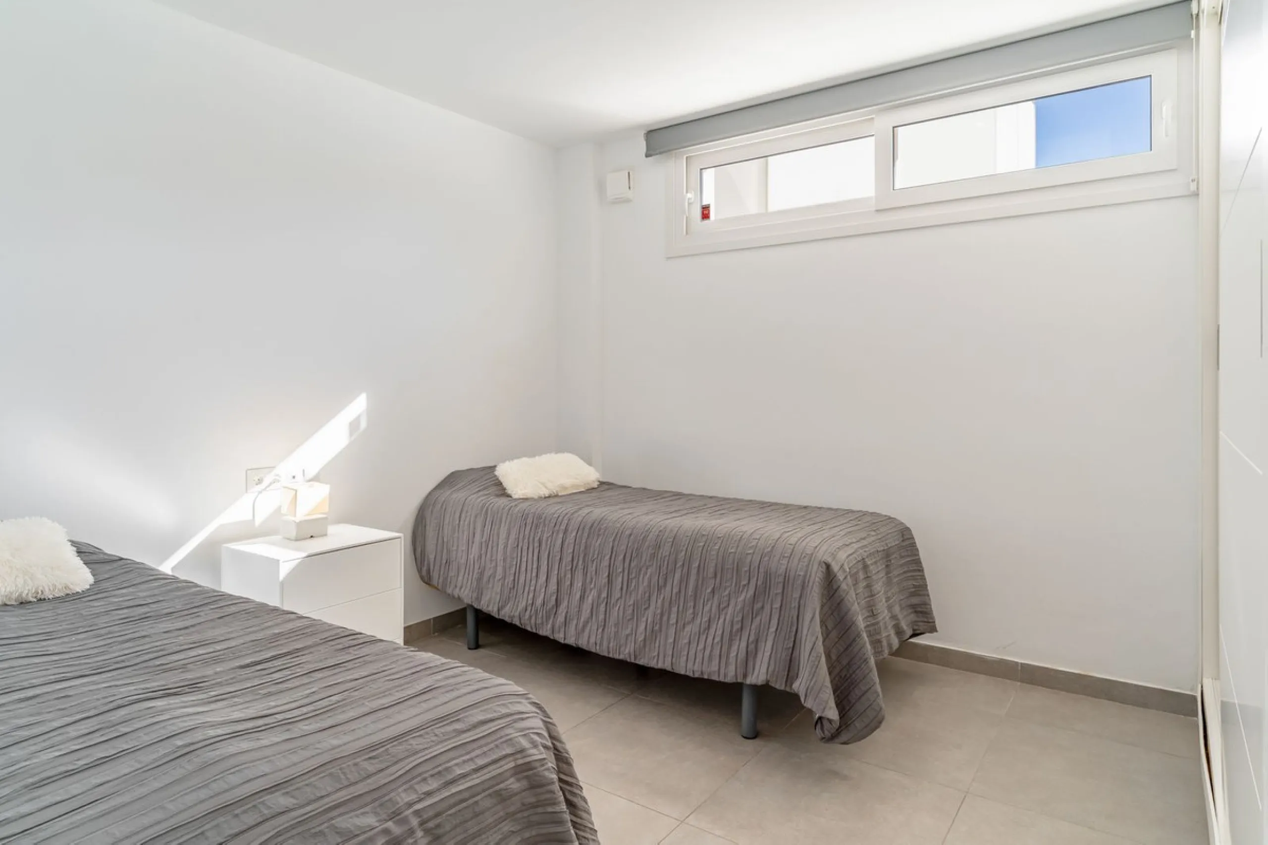 Contemporary villa with Scandinavian style, heated swimming pool, sauna and sea views in Fuengirola
