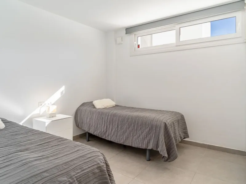 Contemporary villa with Scandinavian style, heated swimming pool, sauna and sea views in Fuengirola