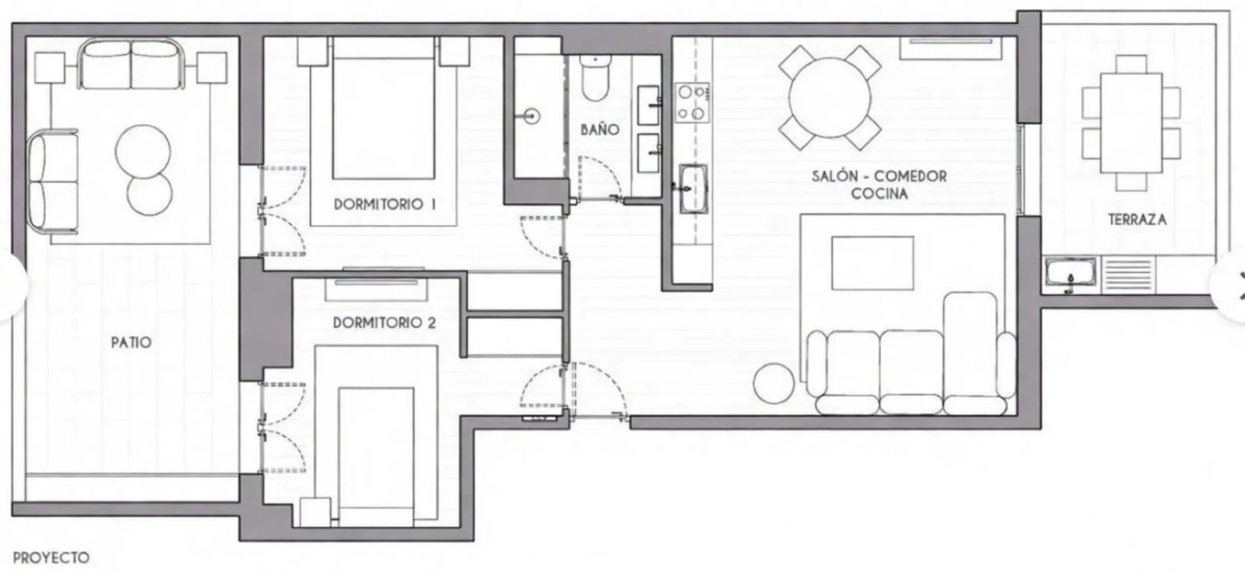 Beachfront 1-Bedroom Apartment with Reform Project to 2 Bedrooms Included – Avenida España, Puerto de Estepona