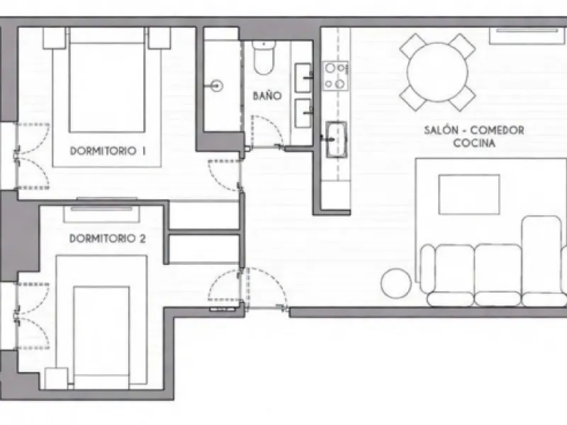 Beachfront 1-Bedroom Apartment with Reform Project to 2 Bedrooms Included – Avenida España, Puerto de Estepona