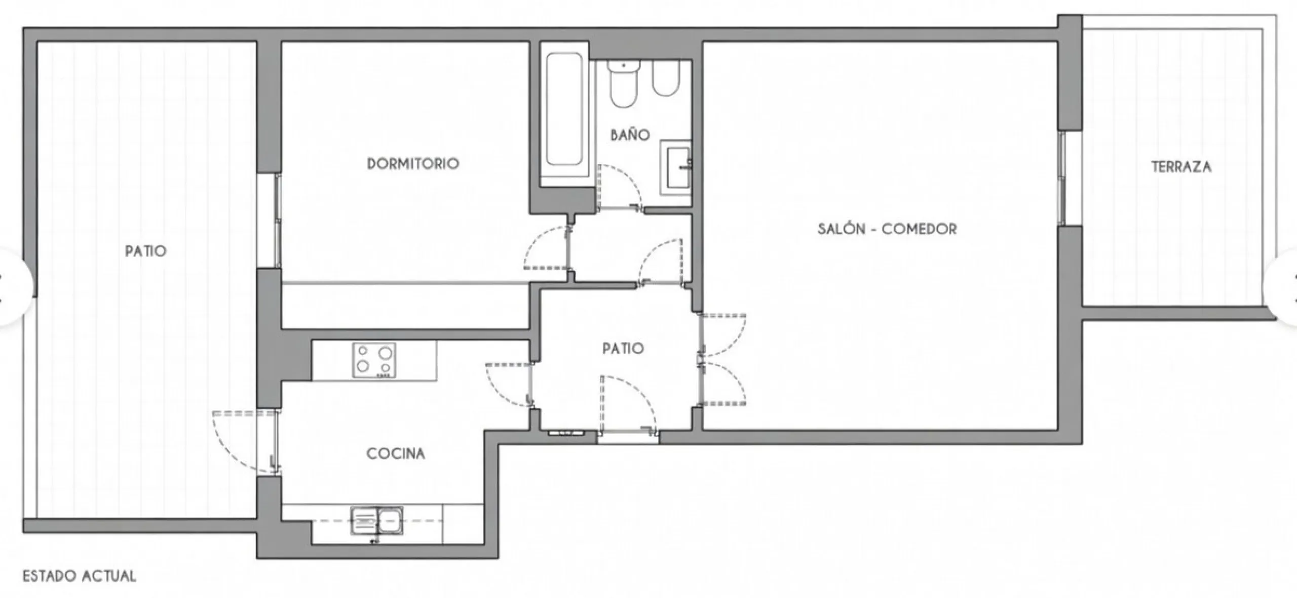 Beachfront 1-Bedroom Apartment with Reform Project to 2 Bedrooms Included – Avenida España, Puerto de Estepona