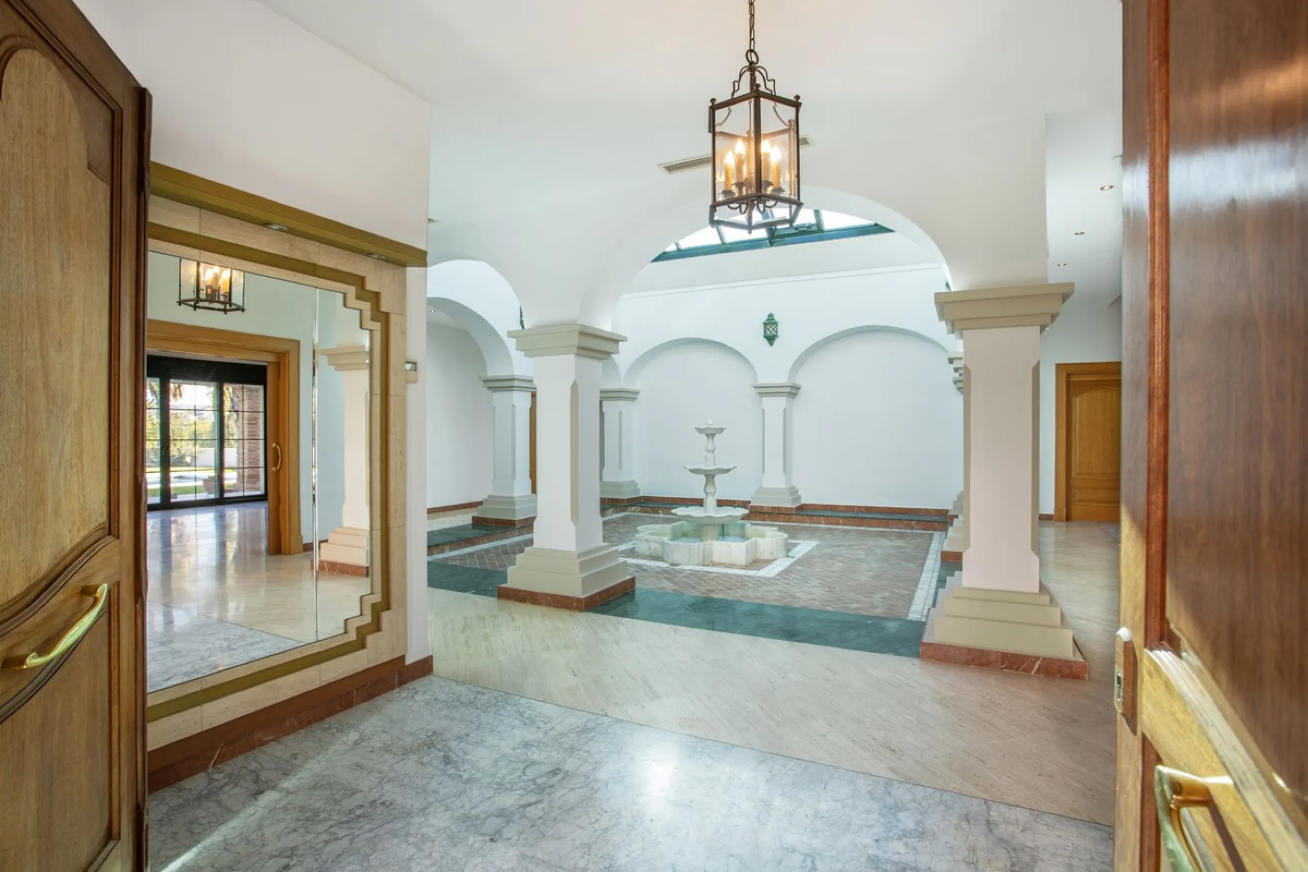 Detached villa on the front line of the golf course in Mijas Golf with pool and large plot