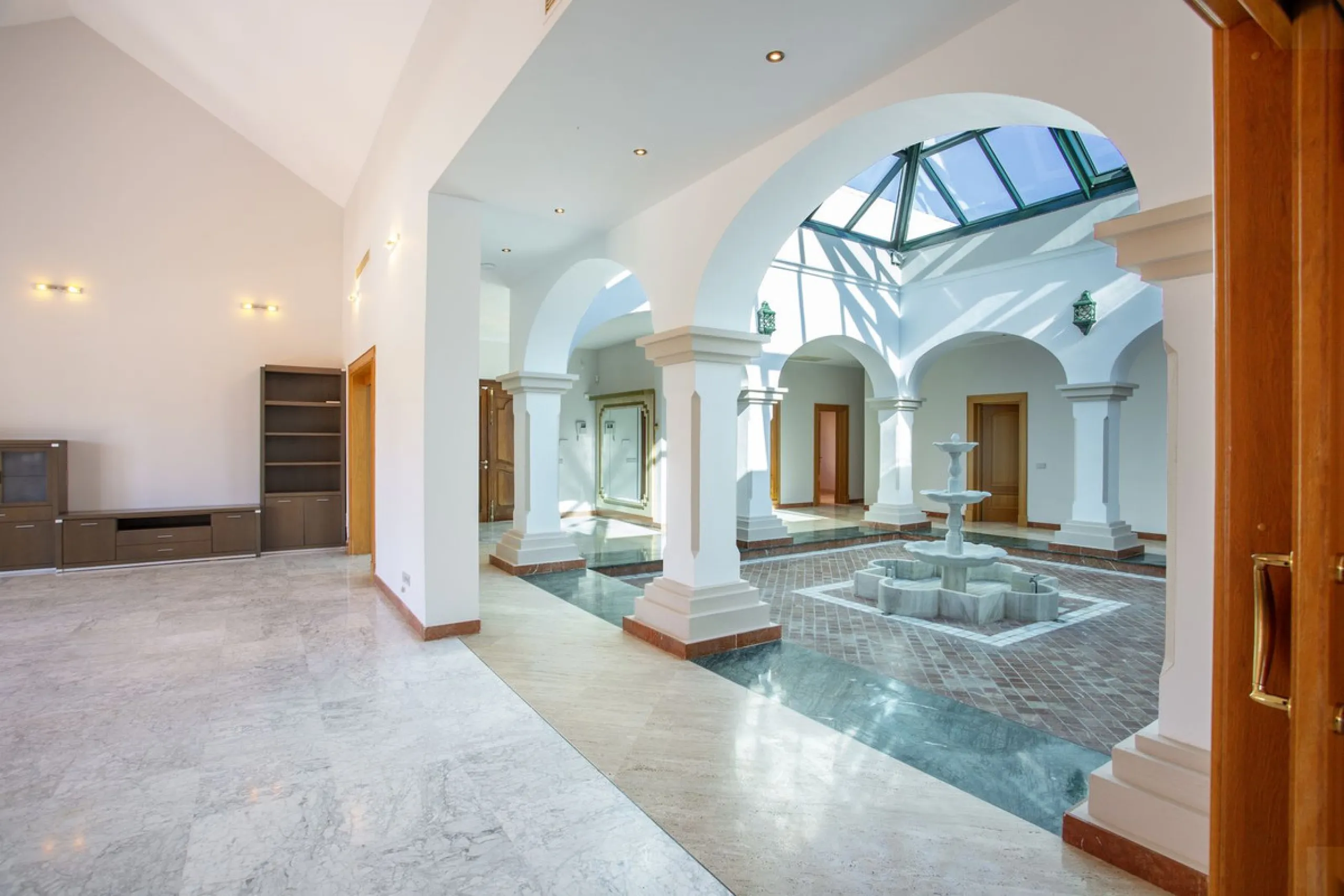 Detached villa on the front line of the golf course in Mijas Golf with pool and large plot