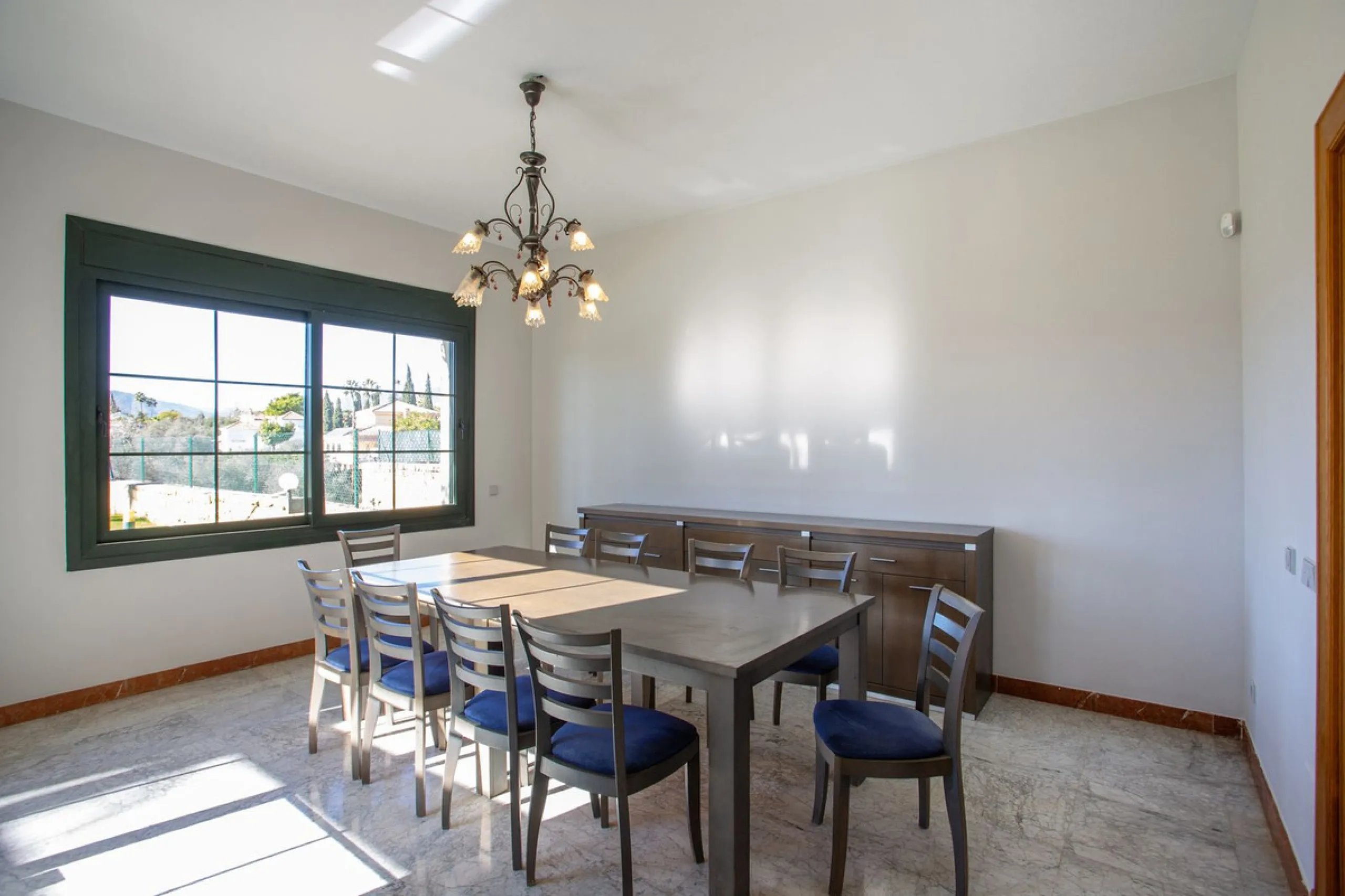 Detached villa on the front line of the golf course in Mijas Golf with pool and large plot